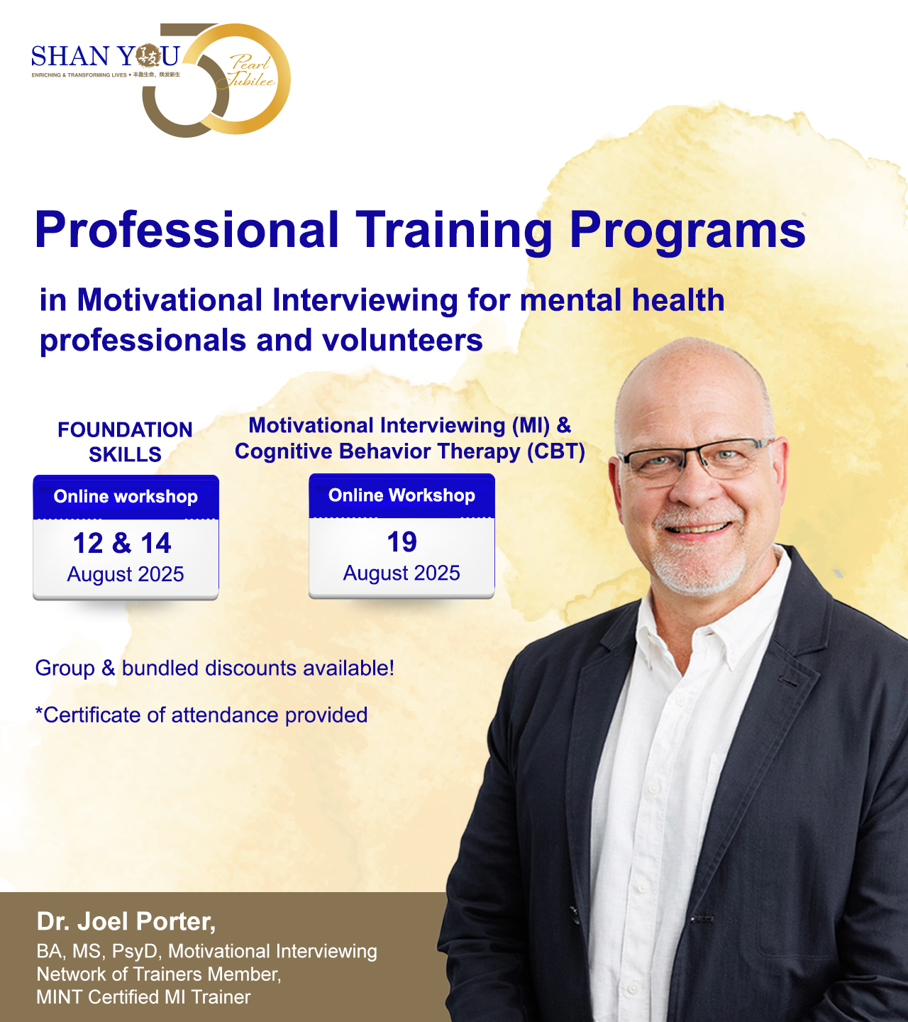 Professional Training on Motivational Interviewing